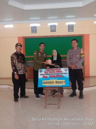 Penyaluran BLT DD Bulan Januari - Maret 2026